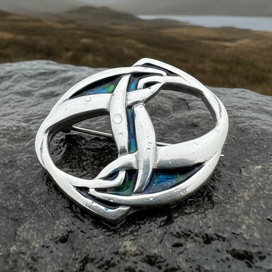 Camila Celtic Knot Brooch