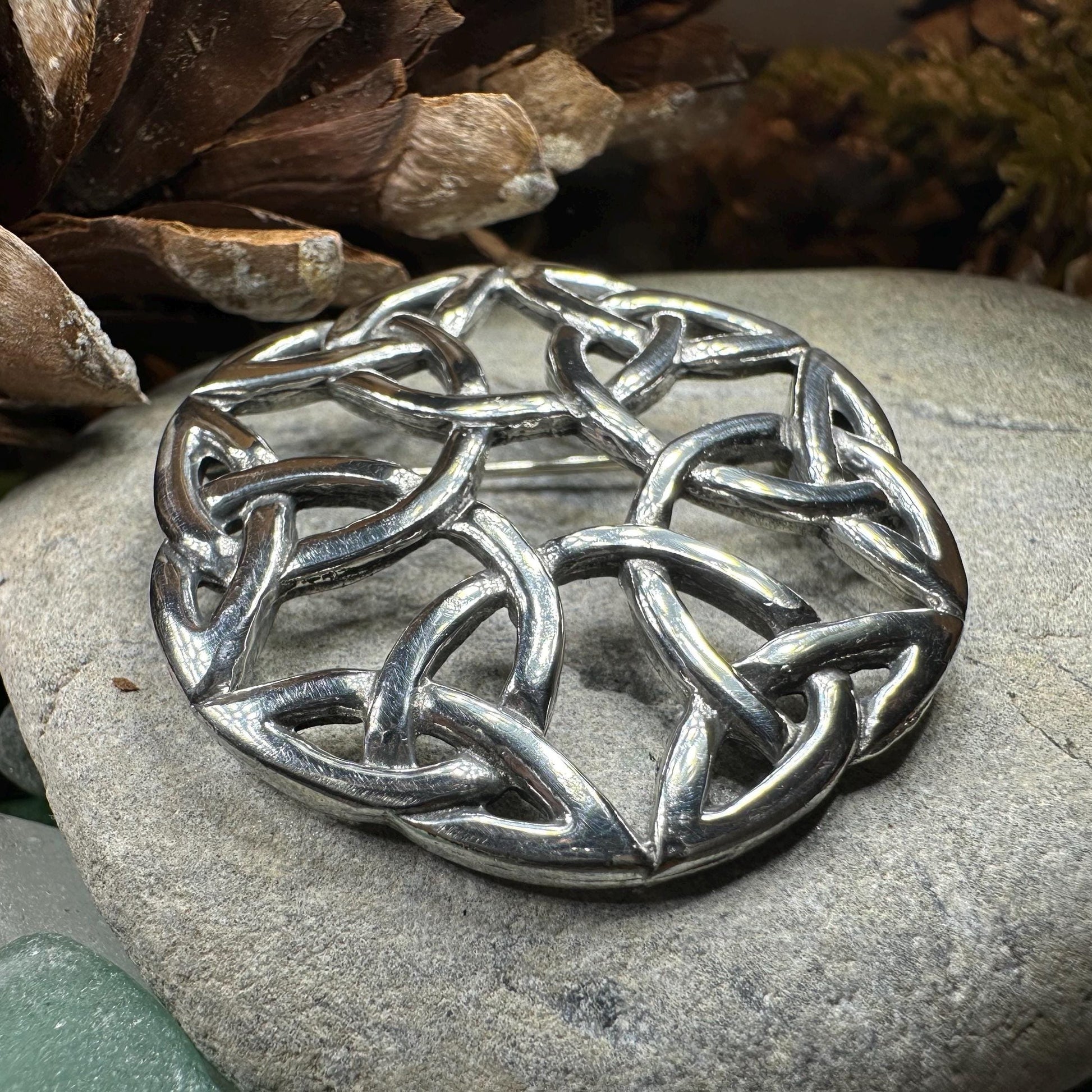 Celtic Knot Brooch, Celtic Jewelry, Irish Jewelry, Scotland Brooch, Celtic Brooch, Anniversary Gift, Celtic Knot Pin, Ireland Gift, Norse