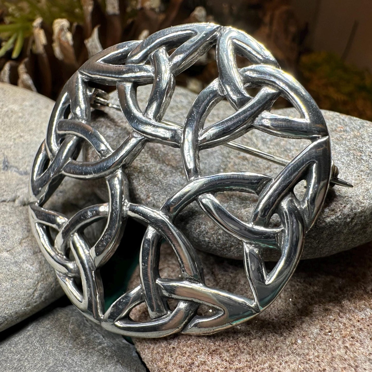 Celtic Knot Brooch, Celtic Jewelry, Irish Jewelry, Scotland Brooch, Celtic Brooch, Anniversary Gift, Celtic Knot Pin, Ireland Gift, Norse
