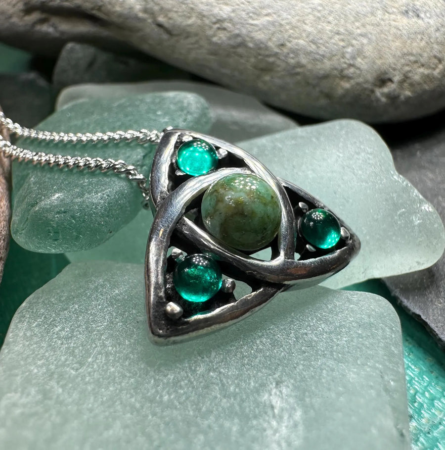 Elven Celtic Trinity Knot Necklace
