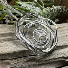Load image into Gallery viewer, Cradle of Life Trinity Knot Necklace
