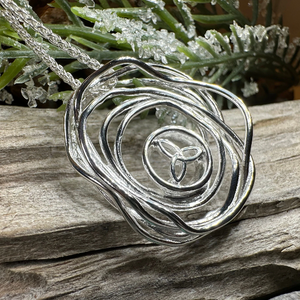 Cradle of Life Trinity Knot Necklace