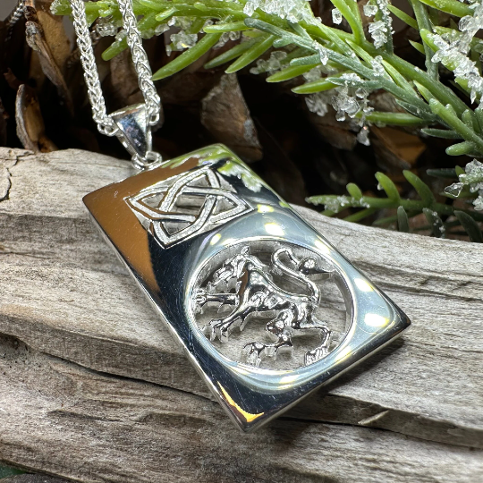 Alba Scotland Lion Necklace — view 2