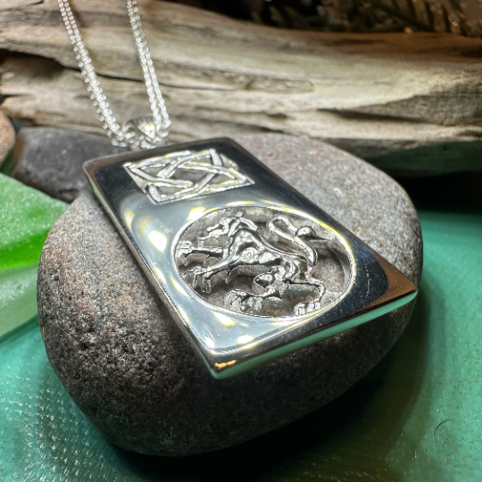 Alba Scotland Lion Necklace — view 3