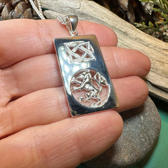 Alba Scotland Lion Necklace — view 6