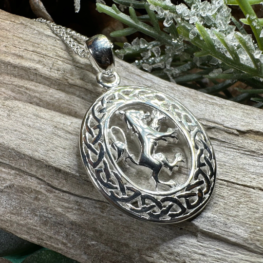 Caledonia Scotland Lion Necklace — view 5