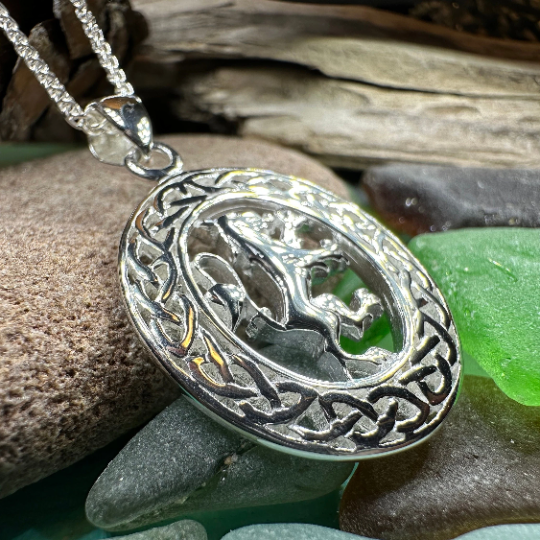 Caledonia Scotland Lion Necklace — view 2