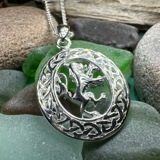 Caledonia Scotland Lion Necklace — view 4