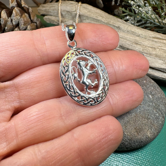 Caledonia Scotland Lion Necklace — view 3