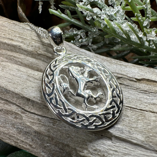 Caledonia Scotland Lion Necklace — view 8