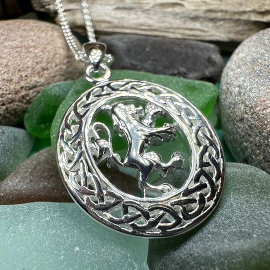 Caledonia Scotland Lion Necklace — view 7