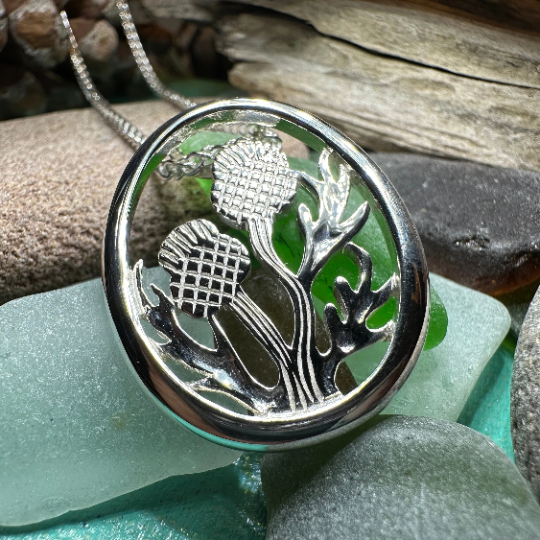 Valentia Thistle Necklace — view 6