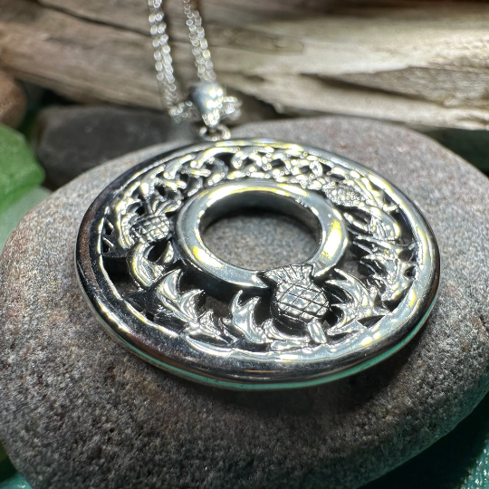 Caithness Thistle Necklace — view 10