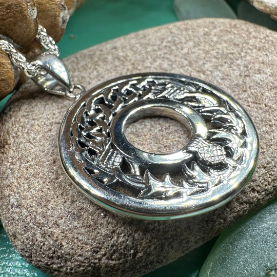 Caithness Thistle Necklace — view 2