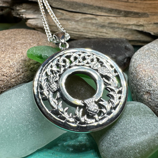 Caithness Thistle Necklace — view 4
