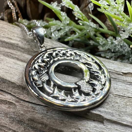 Caithness Thistle Necklace — view 9