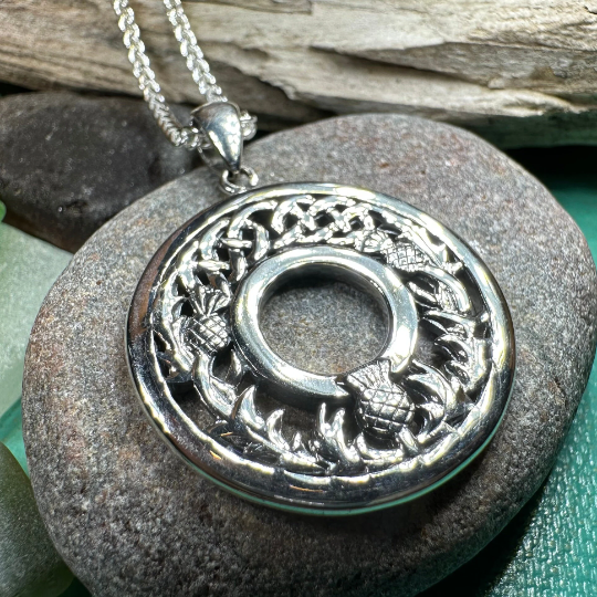 Caithness Thistle Necklace — view 7