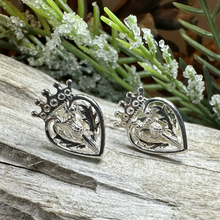Load image into Gallery viewer, Regal Thistle Luckenbooth Earrings
