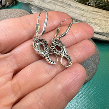 Load image into Gallery viewer, Iorna Celtic Dragon Earrings
