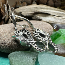 Load image into Gallery viewer, Iorna Celtic Dragon Earrings
