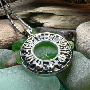 Love Conquers Norse Runes Necklace