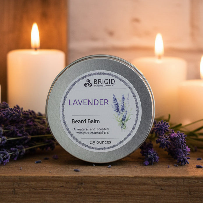 Lavender Natural Beard Balm for Men