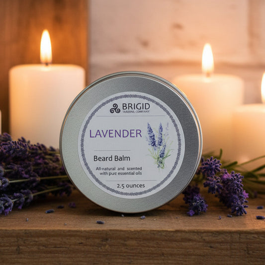 Lavender Natural Beard Balm for Men