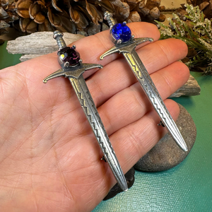 Warrior Crystal Kilt Pin