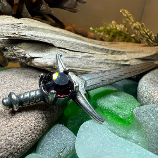 Warrior Crystal Kilt Pin — view 6