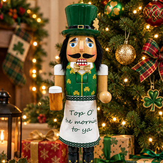 Top O' The Mornin' Irish Nutcracker
