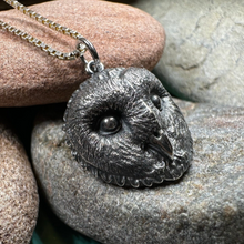 Load image into Gallery viewer, Moonswept Owl Necklace
