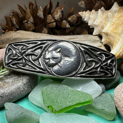 Load image into Gallery viewer, Celtic Cat Hair Clip for Women
