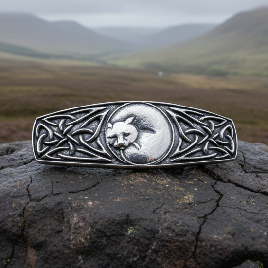Celtic Cat Hair Clip for Women — view 8