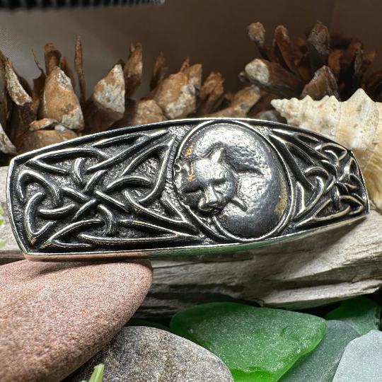 Celtic Cat Hair Clip for Women