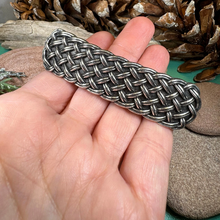 Load image into Gallery viewer, Celtic Weave Hair Clip

