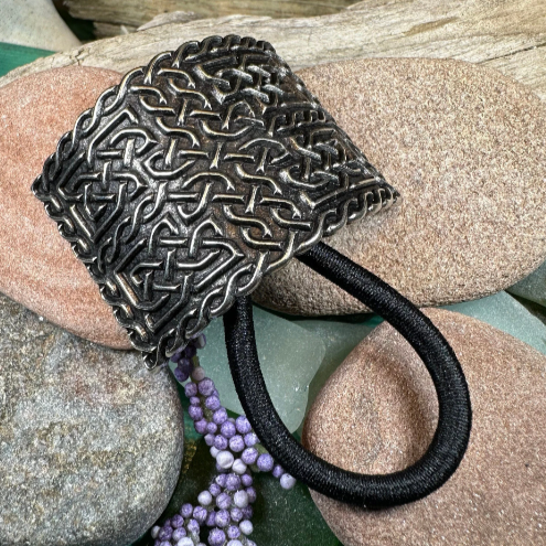 Celtic Knot Ponytail Holder for Women