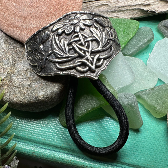 Celtic Daisy Ponytail Holder — view 7