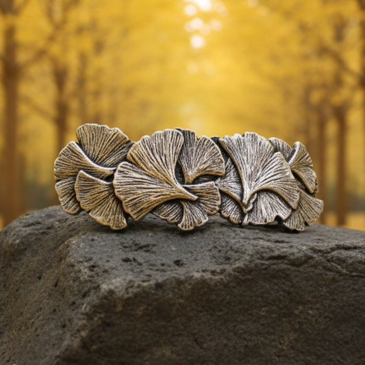 Gingko Leaf Hair Clip for Women