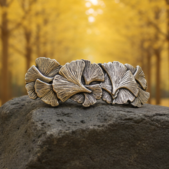 Gingko Leaf Hair Clip for Women