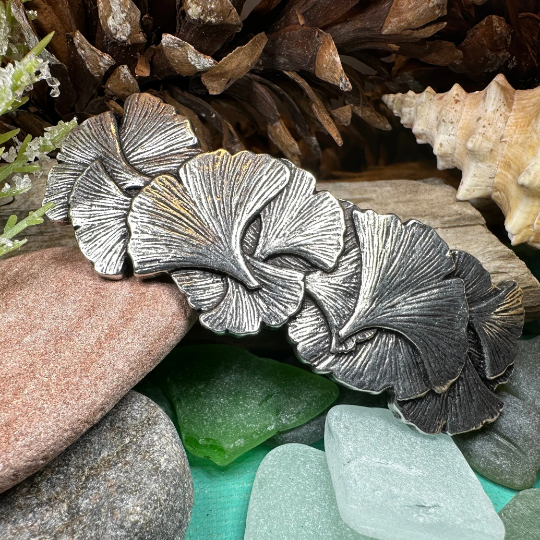 Gingko Leaf Hair Clip for Women