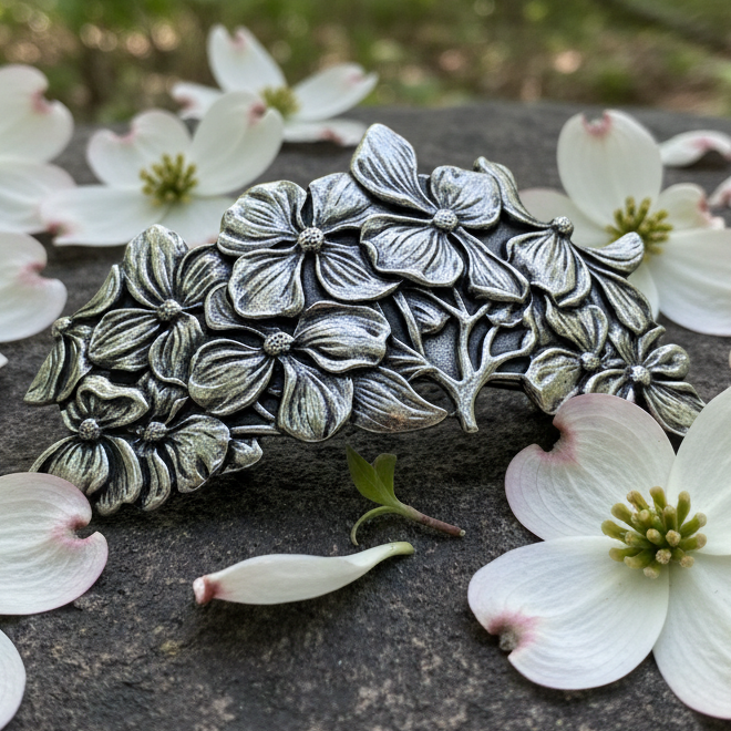 Dogwood Hair Clip for Women