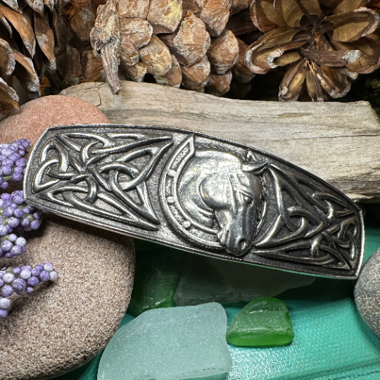 Celtic Horse Hair Clip for Women — view 5