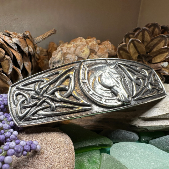 Celtic Horse Hair Clip for Women — view 4