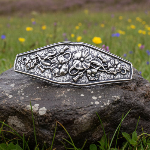 Celtic Garden Hair Clip for Women — view 7