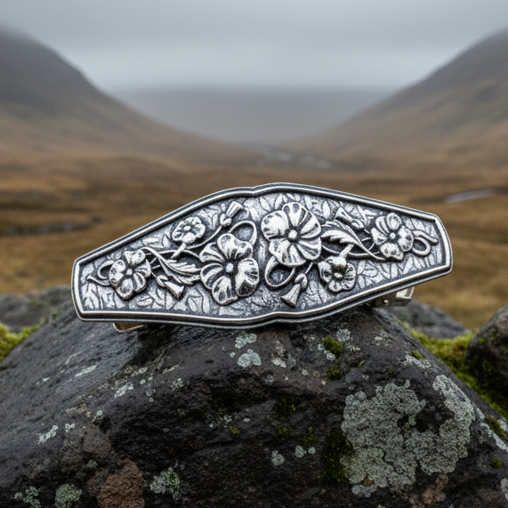 Celtic Garden Hair Clip for Women