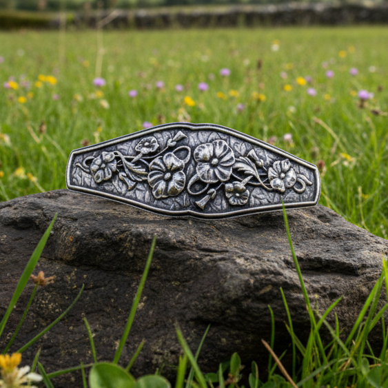 Celtic Garden Hair Clip for Women