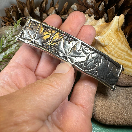 Maple Leaf Hair Clip for Women
