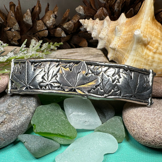 Maple Leaf Hair Clip for Women
