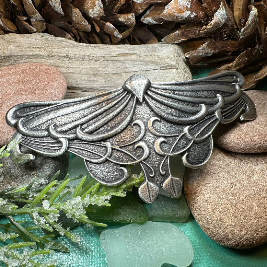 Celtic Leaf Hair Clip for Women — view 5