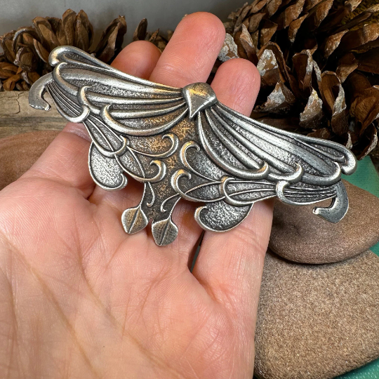 Celtic Leaf Hair Clip for Women — view 7